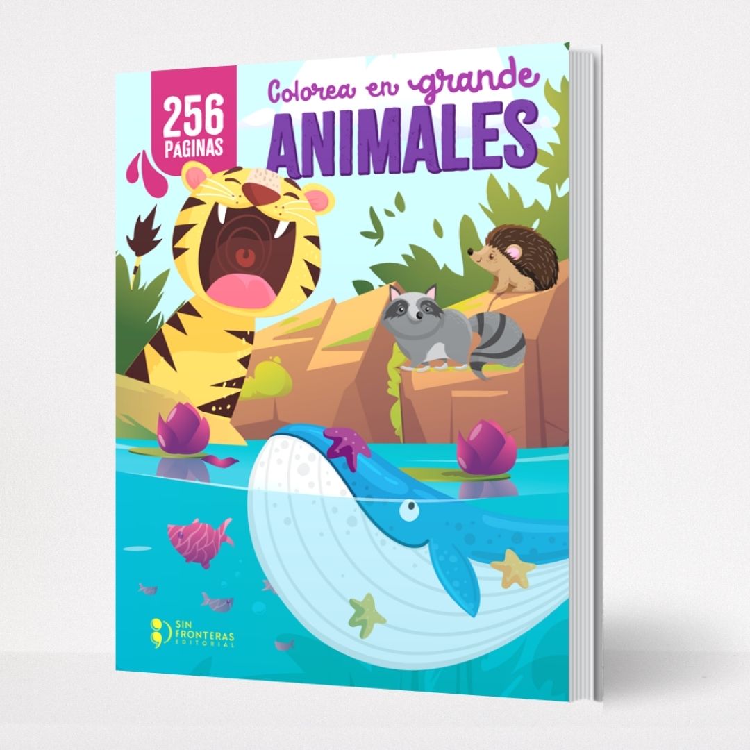 Colorea En Grande Animales