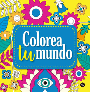 Colorea tu mundo 1 (amarillo-flores) 