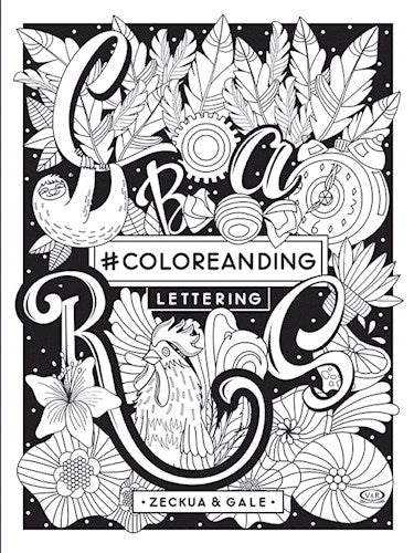 coloreanding lettering