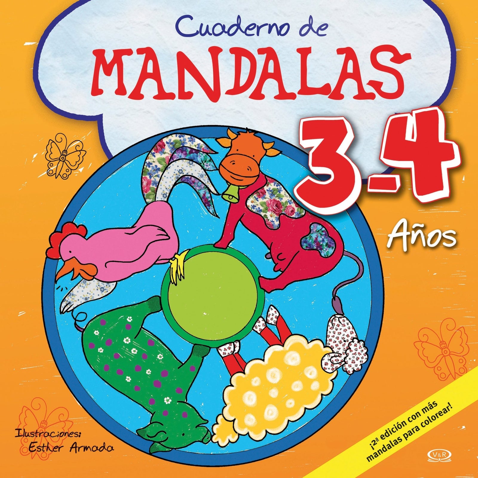 Cuaderno de mandalas 3-4 años n.V. 