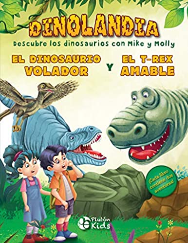 dinolandia. el dinosaurio volador y el t-rex