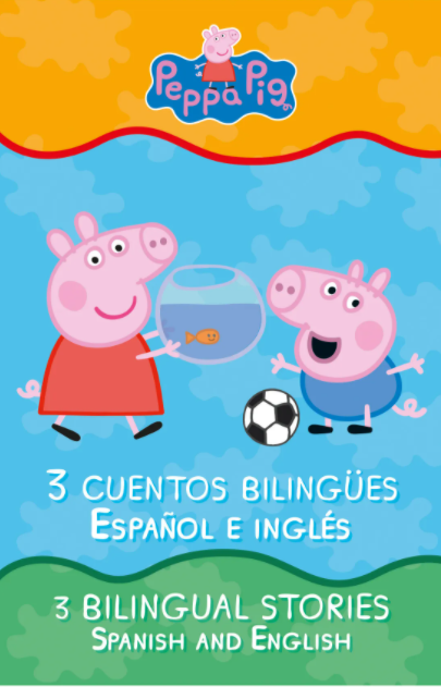 Peppa pig - Libro de cuentos bilingües